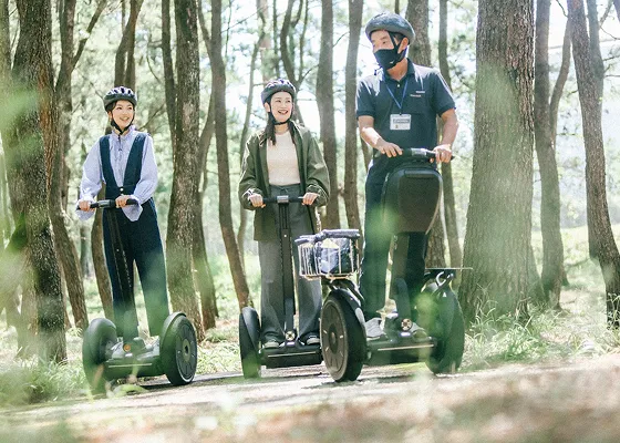 Enjoy SEAGAIA on a Segway Tour